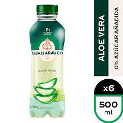 Pet 500 ml Aloe Guallarauco, 12 unidades