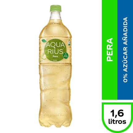 Pet 1,6 lt Aquarius Sabores, 12 unidades
