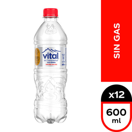 Pet 600 ml Vital, 12 unidades
