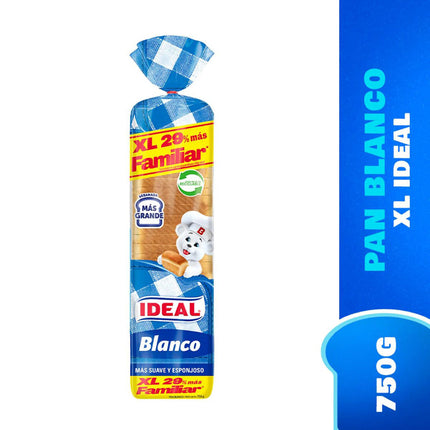 Pan Molde XL 750 gr Ideal, 10 unidades