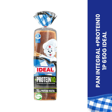 Pan Integral 650 gr Ideal, 10 unidades