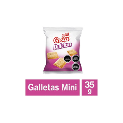Galletas Mini Dulcita 35 gr  Carozzi, 30 unidades