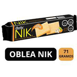 Galleta Nik 125 gr Costa, 36 unidades