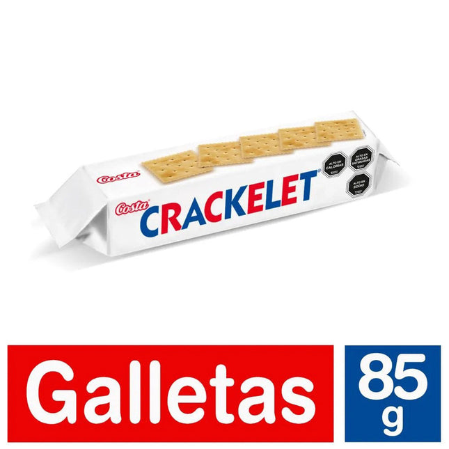 Crackelet 85 gr Costa, 35 unidades