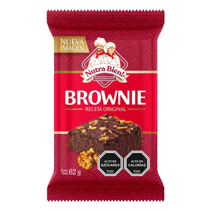 Brownie 1p 62 gr Bolsa NUR Nutrabien
