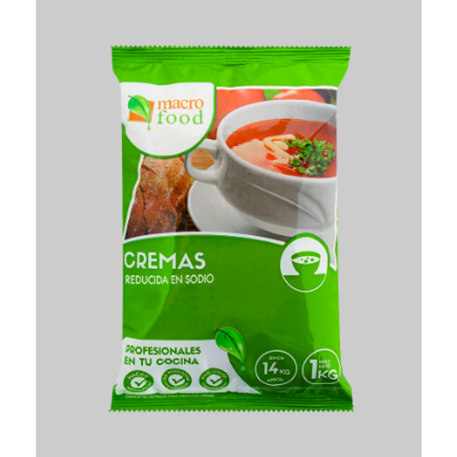 Crema de Lenteja 1 kg MacroFood (5 unidades)