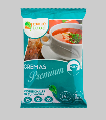 Crema de Champiñon 1 kg MacroFood (5 unidades)