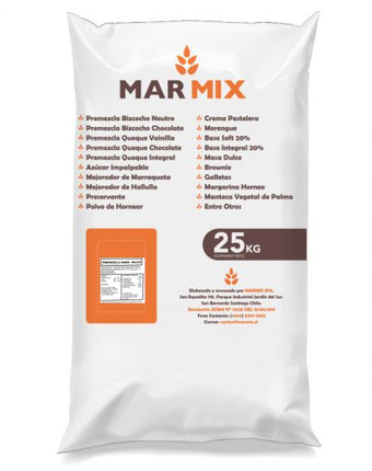 Queque Muffins Neutro 25 kg Marmix