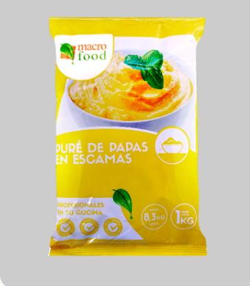 Pure Escamas 1 kg MacroFood (5 unidades)