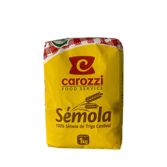 Sémola 1 kg, 12 unidades Carozzi
