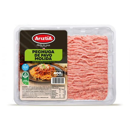 Molida Pechuga Pavo 400 gr (8 unidades)